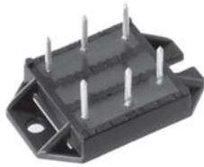 Littelfuse-VUE130-06NO7 Bridge Rectifiers Rectifier Bridge Diode Single 600V 130A 7-Pin ECO-PAC 2