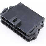 Conn Housing PL 10Power POS 3.5mm Crimp ST Panel Mount Black Ultra-Fit Bag