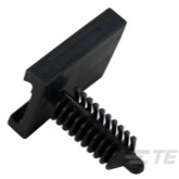 TE Connectivity-1924487-1 连接器配件 Connector Accessories Mounting Clips Straight Polyamide Black Package