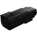 Conn Housing M 8Power POS 3.5mm Crimp ST Cable Mount Black MX 150™ Bag