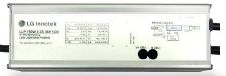LG Innotek-PISE-W202C LED-Spannungsversorgung AC/DC LED Power Supply 120W Single 7-Pin