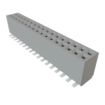 Conn Socket Strip SKT 34 POS 1.27mm Solder ST Top Entry SMD Tube