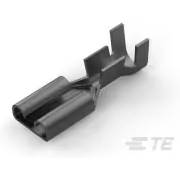 TE Connectivity-42617-2 Connector Terminals Quick Disconnect Terminal 16-20AWG Brass F 14.85mm Tin Reel/Strip