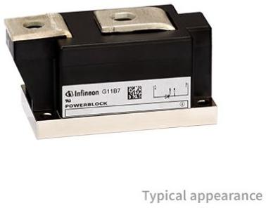 Infineon Technologies AG-TZ425N18KOFHPSA1 SCR Modules SCR Module Diode 1800V 800A(RMS) 14500A 4-Pin PB501-1 Tray