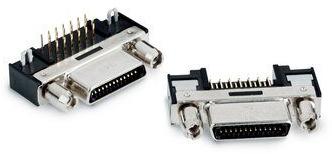 3M-12226-5150-00PL SCSI 连接器 Conn Shrunk Delta Ribbon RCP 26 POS 1.6mm Solder RA Thru-Hole 26 Terminal 1 Port