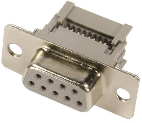 HARTING-09663187502 Steckverbinder, D-Sub Conn D-Sub F 25 POS 1.38mm IDT ST Cable Mount 25 Terminal 1 Port