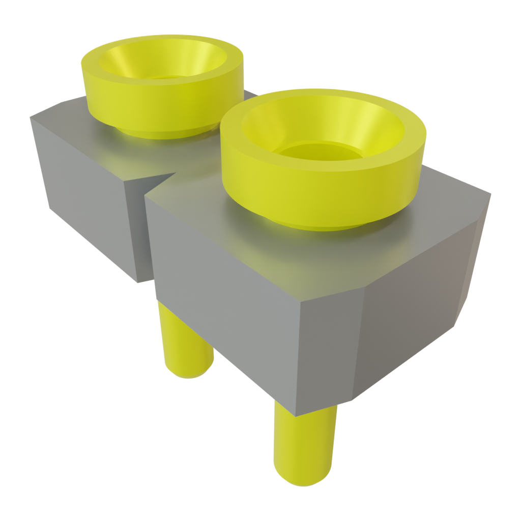 Samtec-SL-102-T-12 Steckverbinderleisten und Leiterplattenbuchsen Conn Socket Strip SKT 2 POS 2.54mm Solder ST Top Entry Thru-Hole Bulk