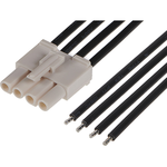 Molex-2162911042 Cable Assembly AC Power Cable Assembly AC Power 0.3m Wire to Board 4 POS F Crimp 14AWG