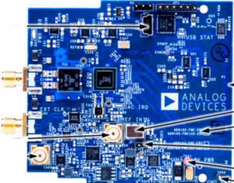 Analog Devices-AD9164-FMCC-EBZ Data Conversion Development Boards and Kits AD9164 DAC Evaluation Board 12GSPS GUI IDE
