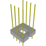 Samtec-ACRK-16-01-G-S-B1-M-1 Steckverbinder, rund 16 mm IP68 Field Termination Kit