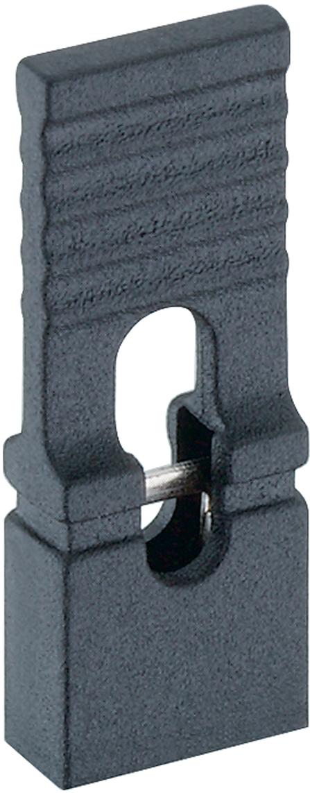 Lumberg Holding GmbH & Co. KG-4143 01 SCHWARZ Misc Products Shorting Link, With Test Pick-Up And Handle Latch