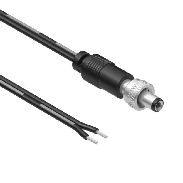 Tensility International-10-00120 Cable Assembly DC Power Cable Assembly DC Power 2m DC Power Plug 2POS PL 18AWG