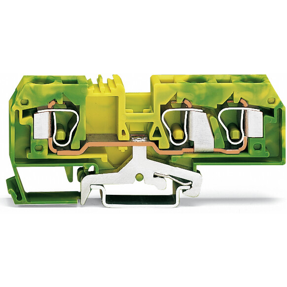 WAGO-284-687 Steckverbinder, Klemmenblöcke Conn Terminal Block 3 POS 10mm Push-In Cage Clamp T DIN Rail 57A CAGE CLAMP® Box