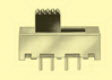 knitter-switch-MFP 2220 Interruttore a slitta Switch Slide DPDT Top Slide 0.3A 30VDC 10000Cycles PC Pins Thru-Hole