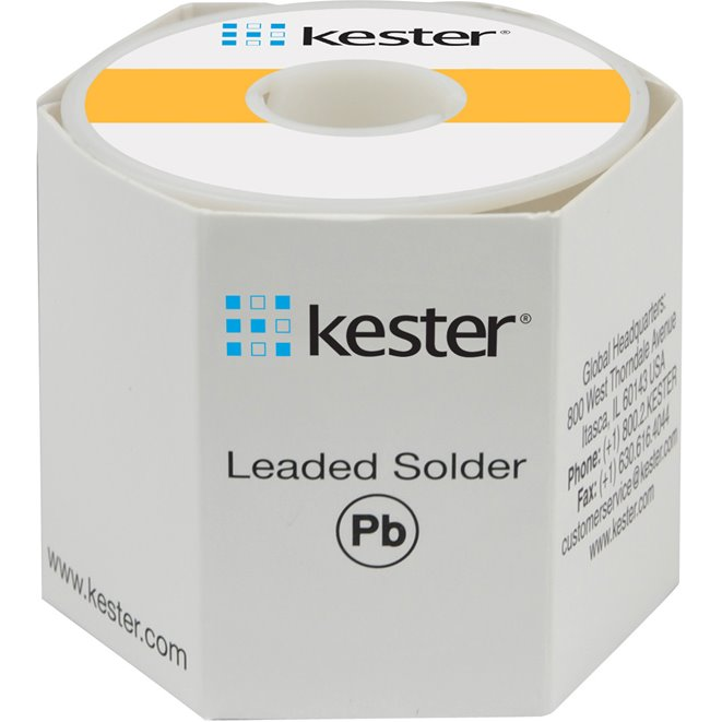 Kester-24-6040-0061 Solders Wire Rosin Activated Spool Sn60Pb40