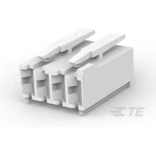 TE Connectivity-1241965-4 Connector Discrete Wire Housing Conn Housing RCP 4 POS 5mm Crimp ST Cable Mount Natural Box