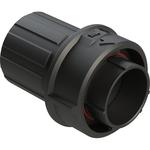 Conn Circular PIN 4 POS Crimp ST Cable Mount 4 Terminal 1 Port Bag