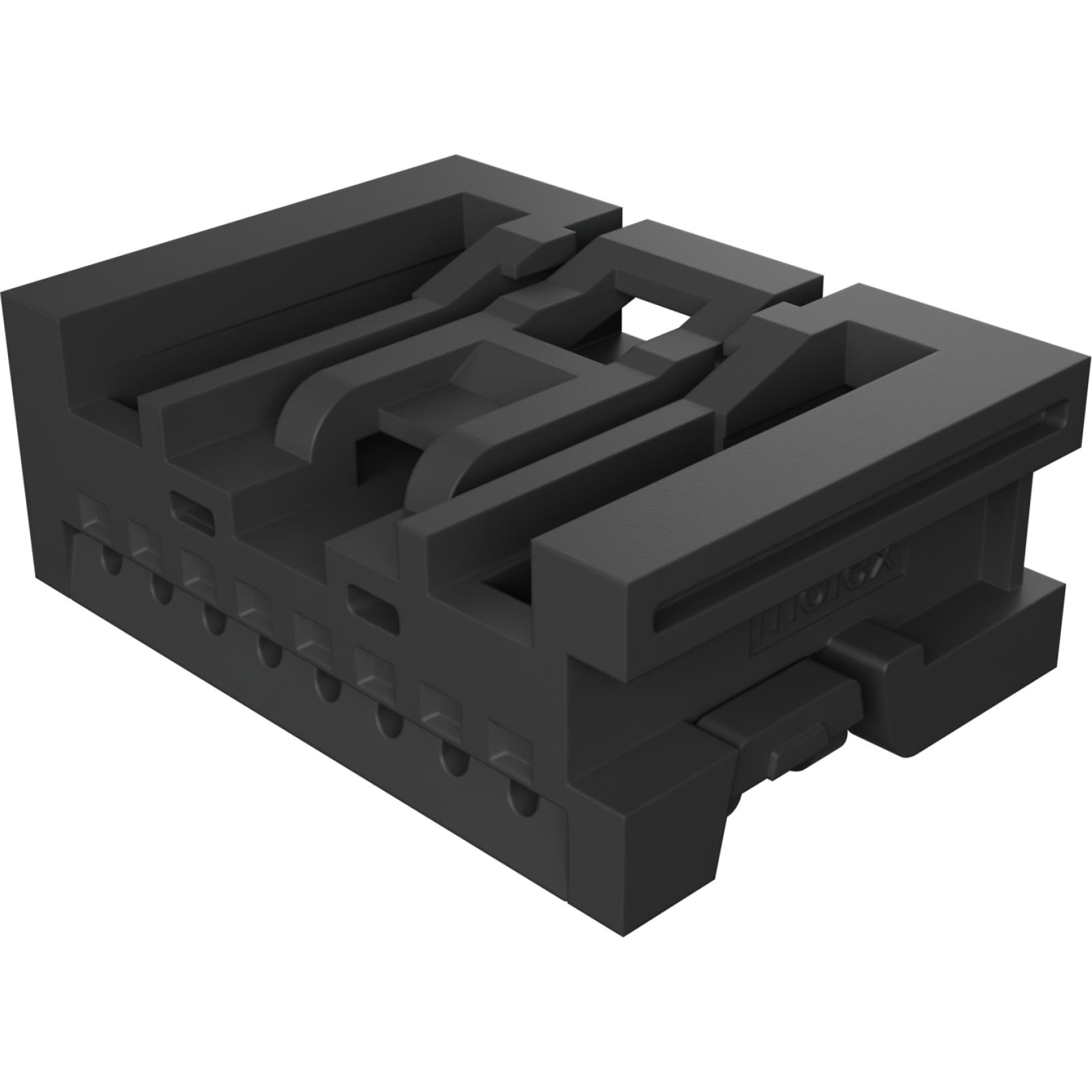 Molex-347910082 Connector Discrete Wire Housing Conn Housing RCP 8 POS 2mm Crimp ST Cable Mount Mini50™ Bag