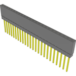 Conn Elevated Socket SKT 24 POS 2.54mm Solder ST Top Entry Thru-Hole Tube