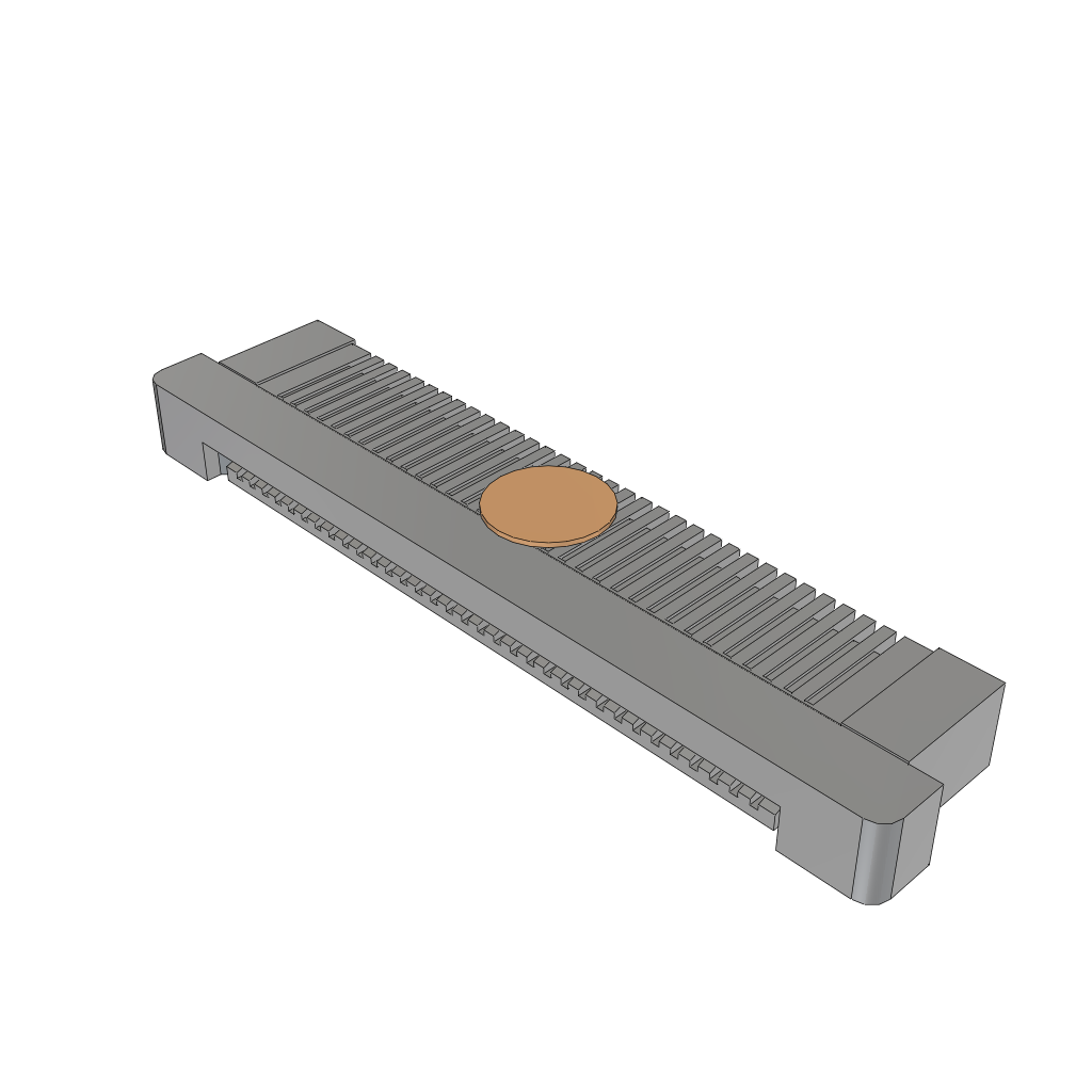 Samtec-ZF5S-33-01-T-WT-K-TR Connector FFC-FPC Conn FFC Connector SKT 33 POS 0.5mm Solder RA SMD T/R