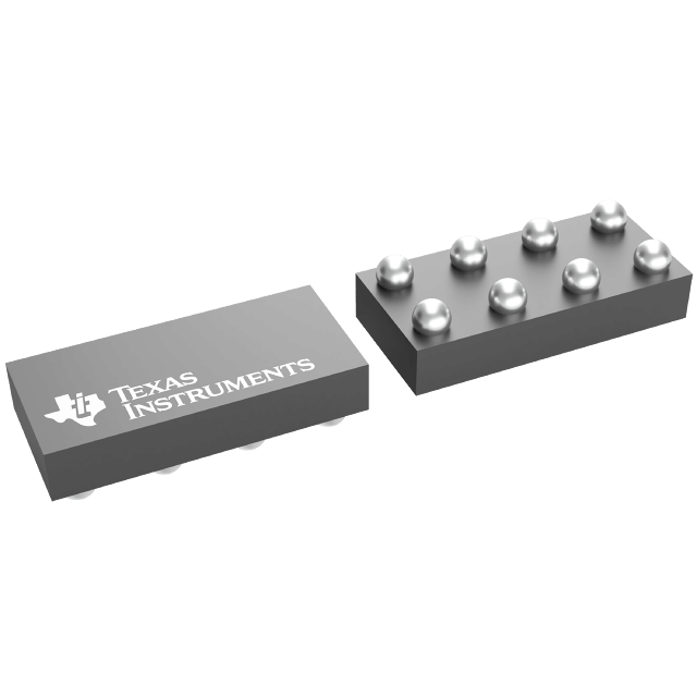 Texas Instruments-SN74LVC3G14YZPR Inverter, Schmitt-Trigger- Inverter Schmitt Trigger 3-Element 8-Pin DSBGA T/R