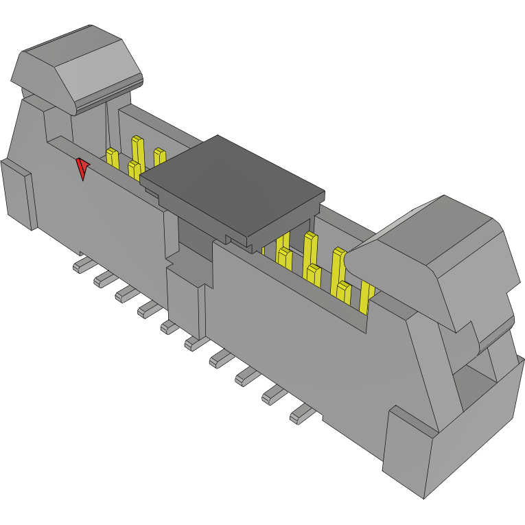 Samtec-EHT-110-01-S-D-SM-P Connector Headers and PCB Receptacles Conn Ejector Header HDR 20 POS 2mm Solder ST Top Entry SMD Tube