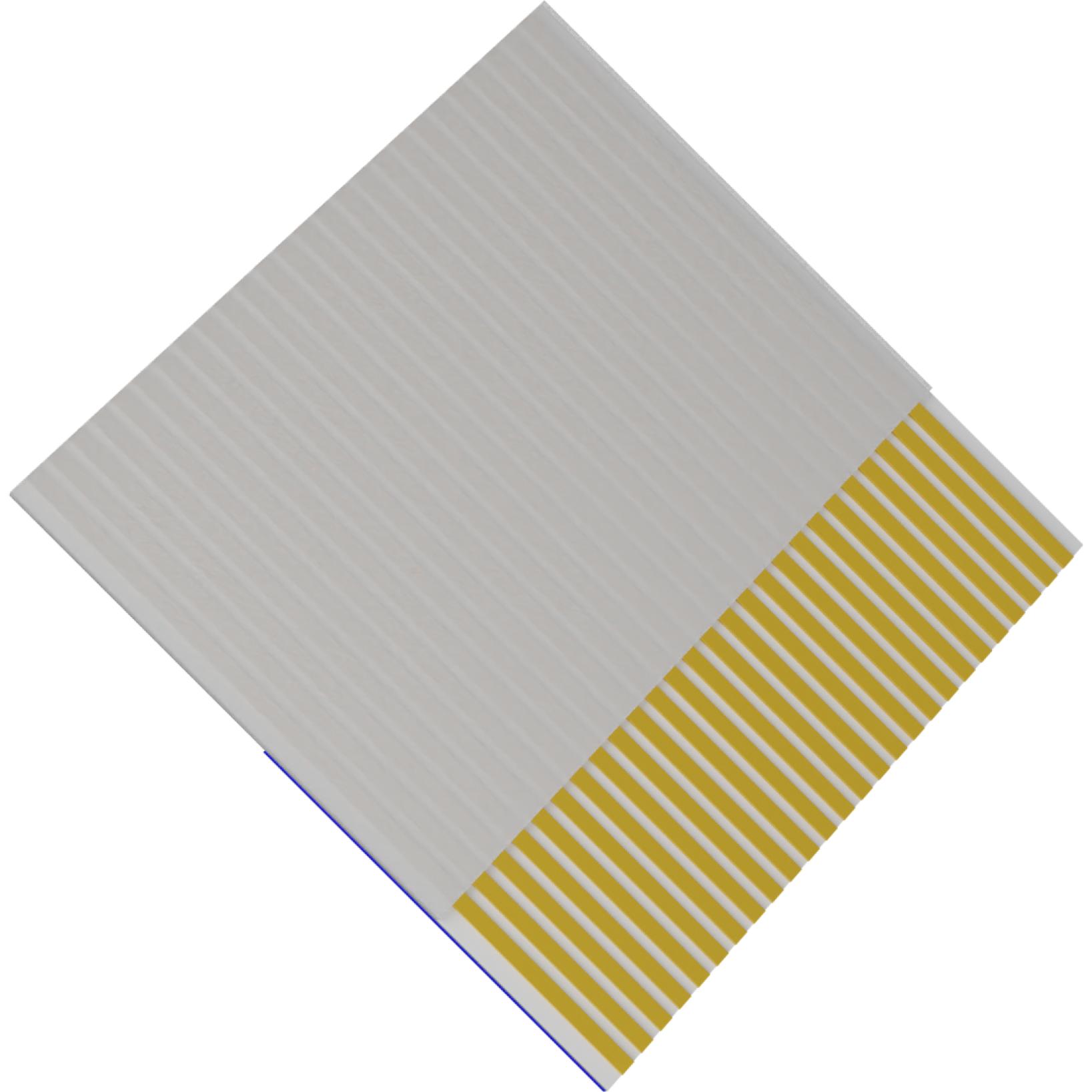 Molex-15020-0273 Assemblaggio cavo a nastro piatto Cable Assembly 0.051m 33AWG 0.5mm 26 to 26 POS FFC Jumper to FFC Jumper M-M Premo-Flex™FFC Jumper Bag