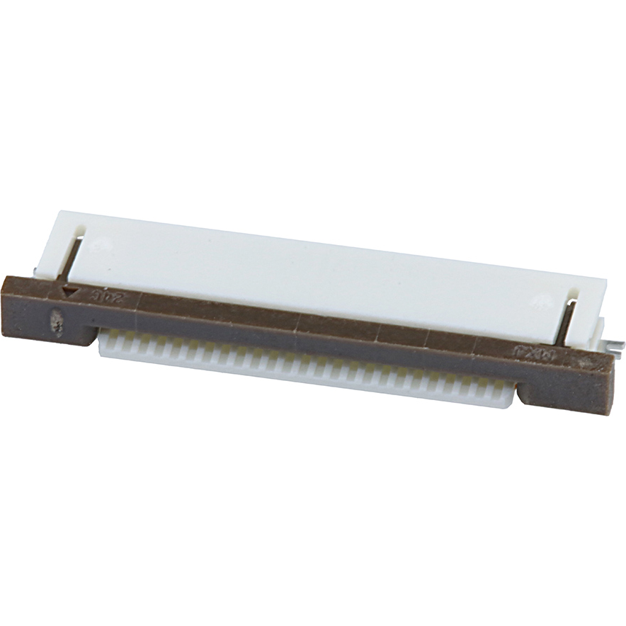 Molex-0524372571 FFC-FPC 连接器 Conn FPC Connector SKT 25 POS 0.5mm Solder RA SMD Easy-On™ T/R