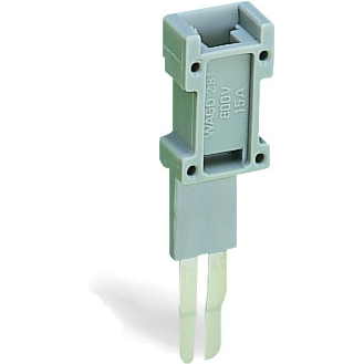 WAGO-281-418 Steckverbinderzubehör Connector Accessories Test Plug Straight Polyamide 6/6 Gray Box
