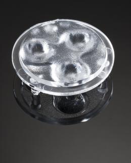 LEDIL OY-C10893_GT3-W Optical Lenses Round Optical Lens Clear PMMA Pin/Glue Box