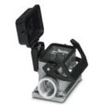 PHOENIX CONTACT-1412826 Schrumpfbalgenadapter Backshells, Box Mounting Base Straight Die Cast Aluminum