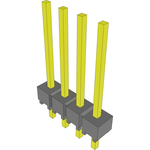 Conn Unshrouded Header HDR 4 POS 2.54mm Solder ST Top Entry Thru-Hole Bulk