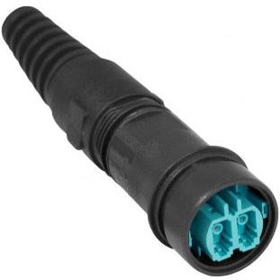 Bulgin Components PLC-PXF6051A Steckverbinder, LWL Circular Fiber Connector