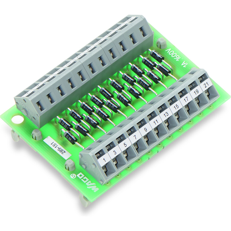 WAGO-289-151 Schnittstellenmodule Component Module With Diode