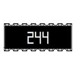 Res Thick Film Array 102K Ohm 1% ±200ppm/°C ISOL 16-Pin 1606(8 X 0602) Convex SMD T/R