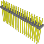 Conn Unshrouded Header HDR 40 POS 2.54mm Solder ST Top Entry Thru-Hole Bulk