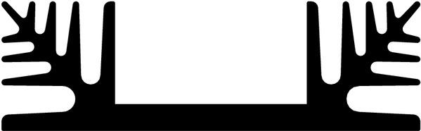 Fischer Elektronik-SK 48 50 SA Kühlkörper Heat Sink Passive TO-3 Extruded Thru-Hole Aluminum 3.5°C/W Black Anodized