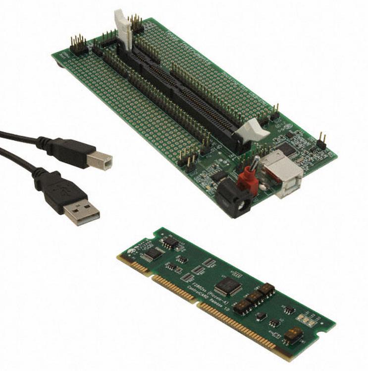 Texas Instruments-TMDXDOCK28027 Placas y kits de desarrollo del sistema integrado TMX320F28027 Microcontroller Experimenter Kit