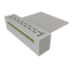 Cable Assembly 0.609m 28AWG 1mm 14 POS IDC Connector F TIGER EYE™ Bulk