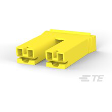 TE Connectivity-520935-6 Gaine de câblage de raccordement discret Conn Housing RCP 2 POS 15.11mm Crimp ST Cable Mount Yellow Carton