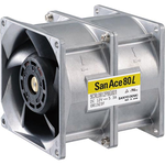 DC Fan Axial Ball Bearing 12V 10.8V to 13.2V 158.9CFM 76dB 80 X 80 X 80mm Long Life