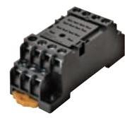 Omron-PYFZ-14-E Relaissockel Relay Sockets Screw Terminal DIN Rail 4Pole