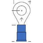 3M-MVU14-14R/SK 连接器端子 Ring Tongue Terminal 14-16AWG ETP Copper Blue 27.43mm Tin Case