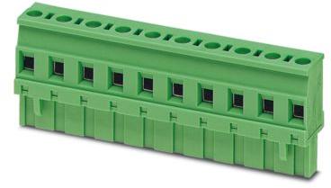 PHOENIX CONTACT-1903122 Steckverbinder, Klemmenblöcke Conn Terminal Block F 3 POS 7.62mm Screw Cable Mount 12A Cardboard