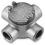 Cable Accessories Conduit Outlet Box Ductile Iron Zinc