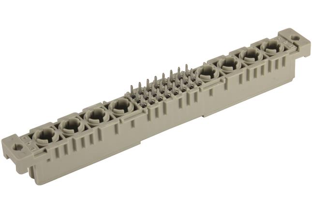 HARTING-09032246401 背板连接器 M24- Flat Female solder