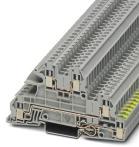 PHOENIX CONTACT-3076029 Blocs de raccordement de terminaux Conn Installation Ground Terminal Block 5 POS Screw DIN Rail 24A