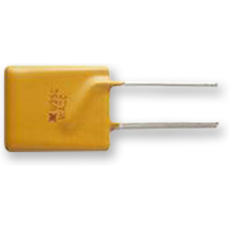 Littelfuse-RF2778-000 PTC, rückstellbare Sicherung PTC Resettable Fuse 2.5A(hold) 5A(trip) 30VAC/30VDC 100A 1.2W 10.3s 0.02Ohm Radial 11.4 X 3 X 18.3mm Loose