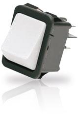 ZF Electronics-YRM32F2FBBNN Switch Rocker Switch Rocker ON OFF DPST Quick Connect Curved Rocker 20A 250VAC 559.27VA 50000Cycles