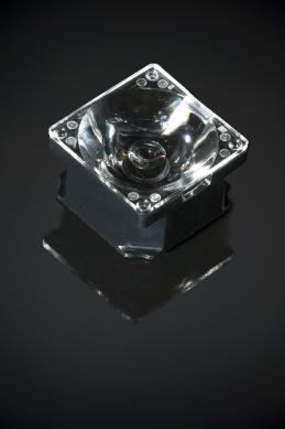 LEDIL OY-CA11974_LAURA-RS Optische Linsen Square Optical Lens Black PMMA Tape Box